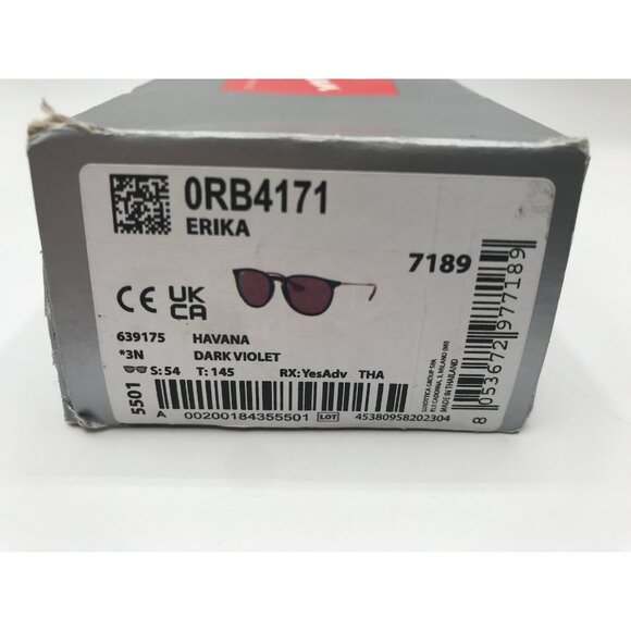 Ray-Ban Sunglasses RB4171 ERIKA  639175 havana‎ violet With Case main image 5